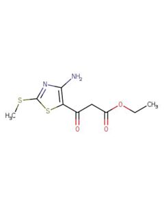 Astatech ETHYL 3-[4-AMINO-2-(METHYLTHIO)-5-THIAZOLYL]-3-OXOPROPANOATE; 5G; Purity 95%; MDL-MFCD03068914